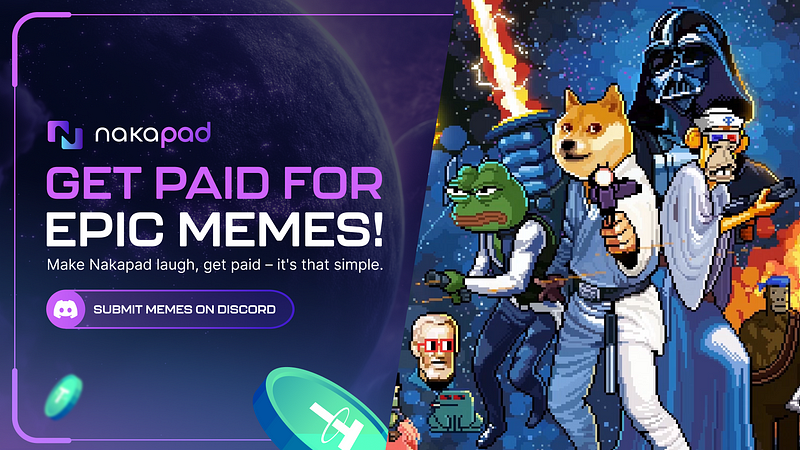 WIN 10 $USDT For Every Meme: NakaPad Meme Madness! 🎉